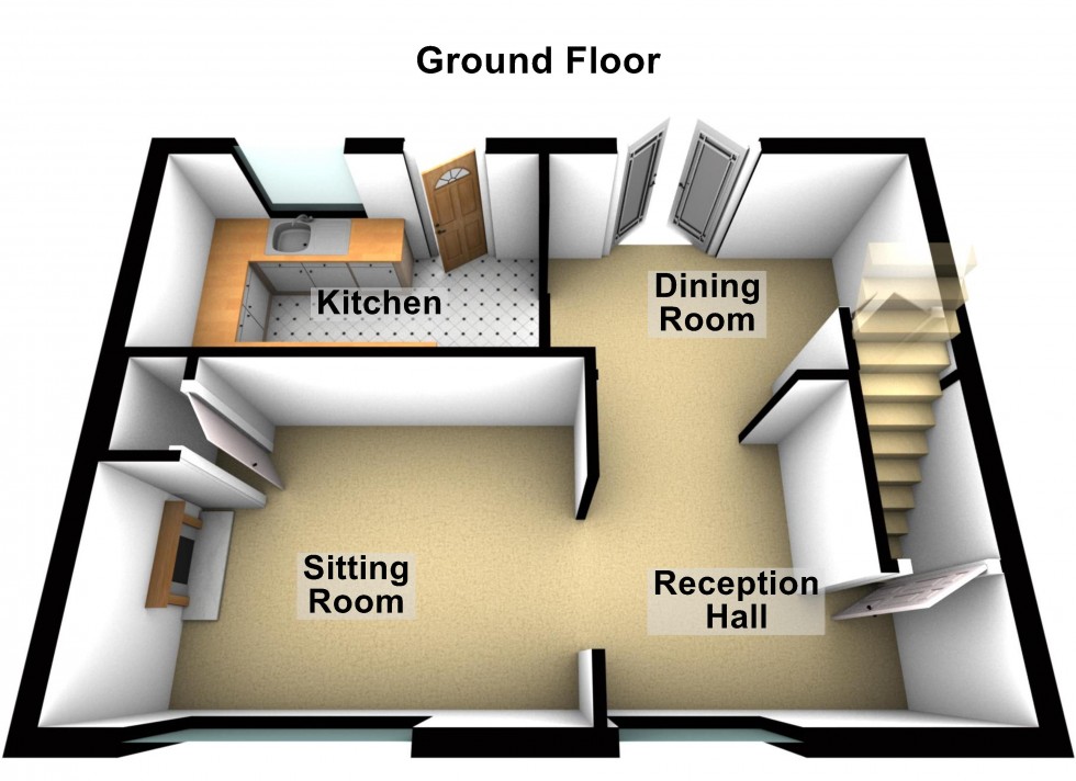 Floorplan for Main Street, Willoughby Waterleys