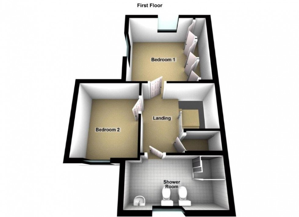 Floorplan for The Hawthorns, Lutterworth