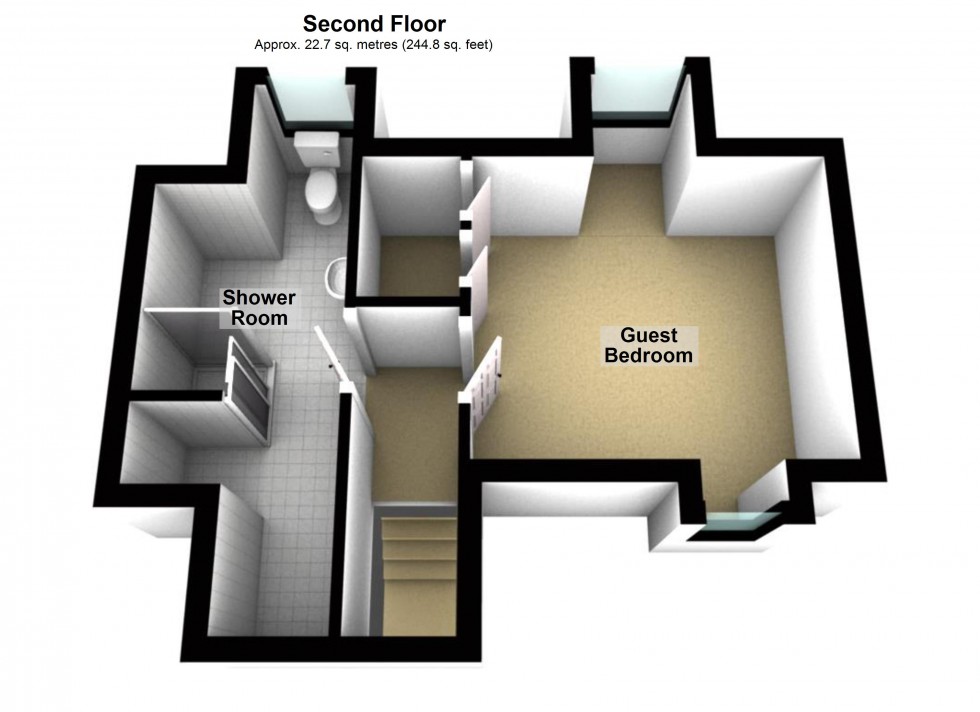 Floorplan for Lilac Drive, Lutterworth