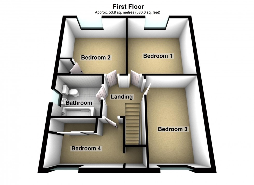 Floorplan for Morley Road, Sapcote