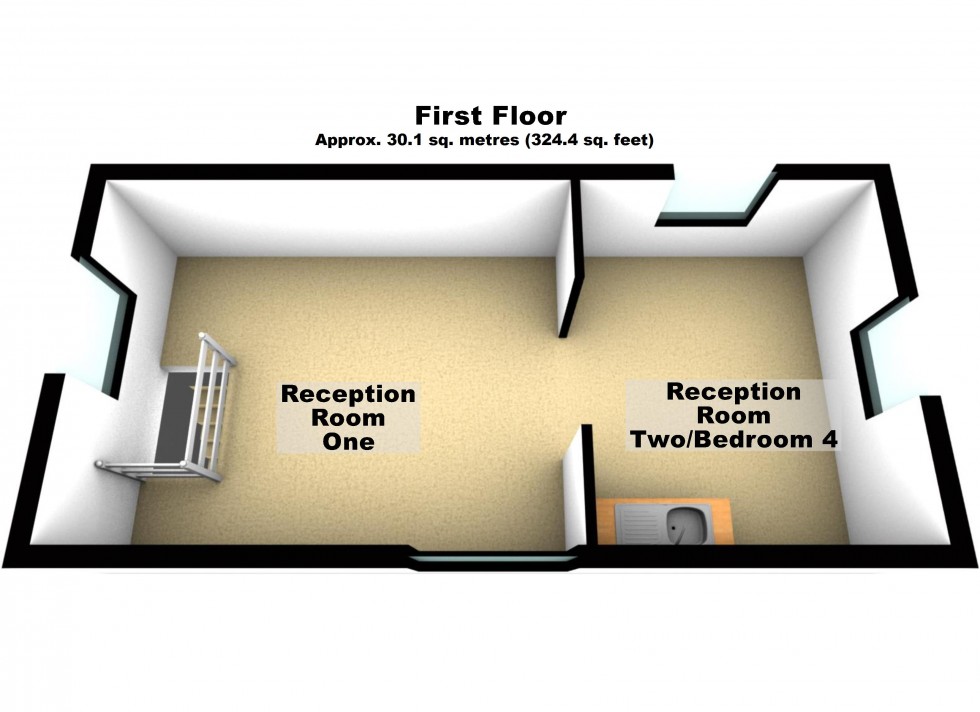 Floorplan for Bitteswell Road, Lutterworth