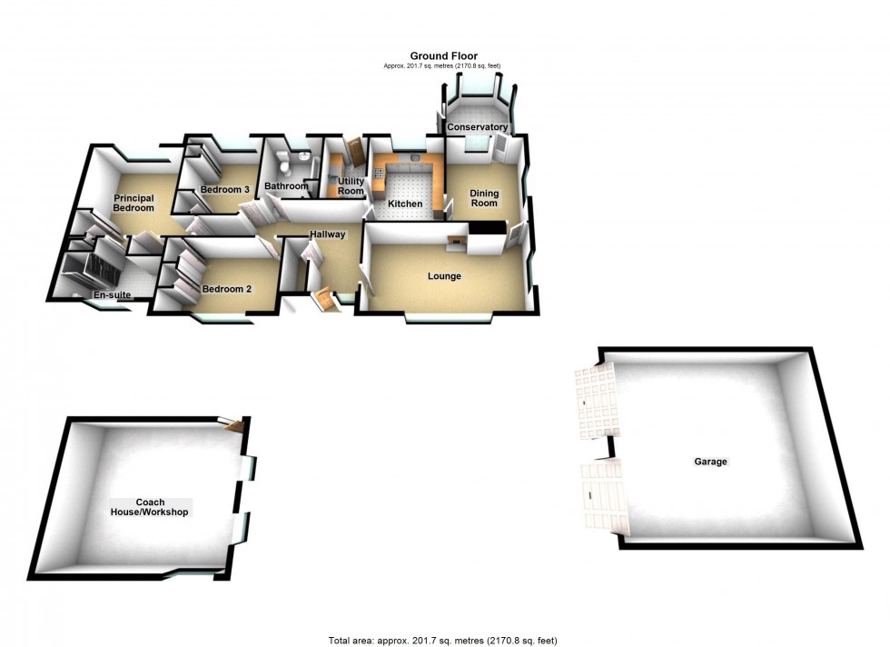 Floorplan for Main Street, Bruntingthorpe