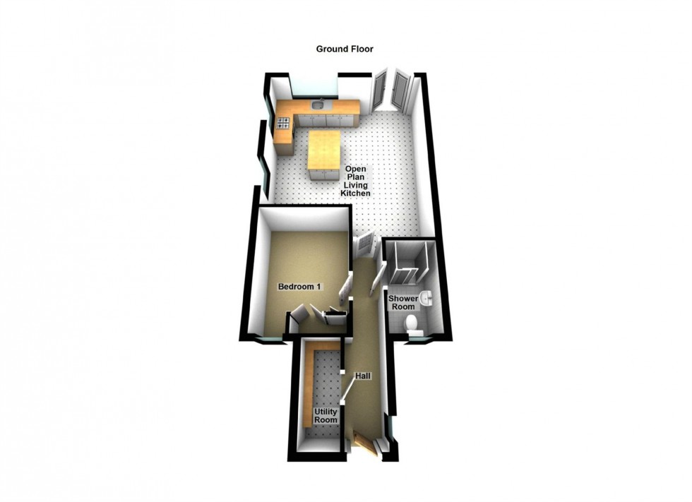 Floorplan for Ashby Lane, Bitteswell