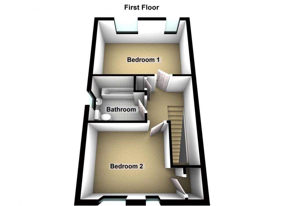 Floorplan for Daisy Close, Lutterworth