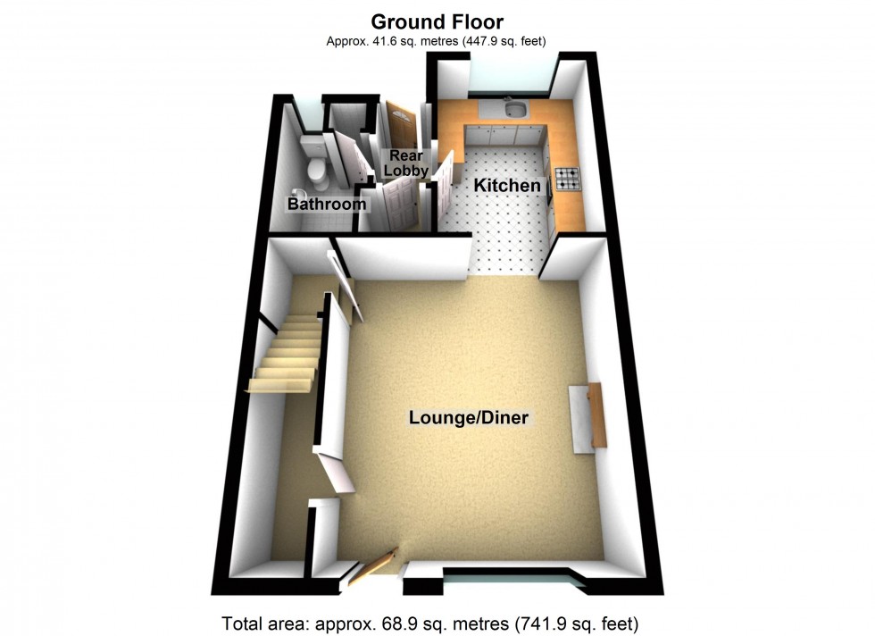 Floorplan for Main Street, Frolesworth