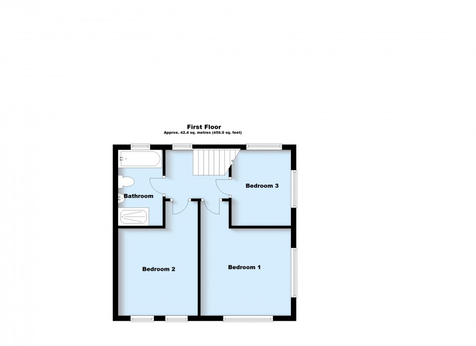 Floorplan for Ferrers Road, Lutterworth