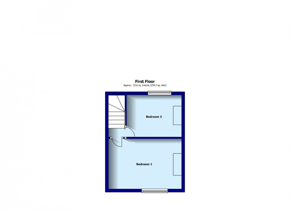 Floorplan for Church Street, Lutterworth