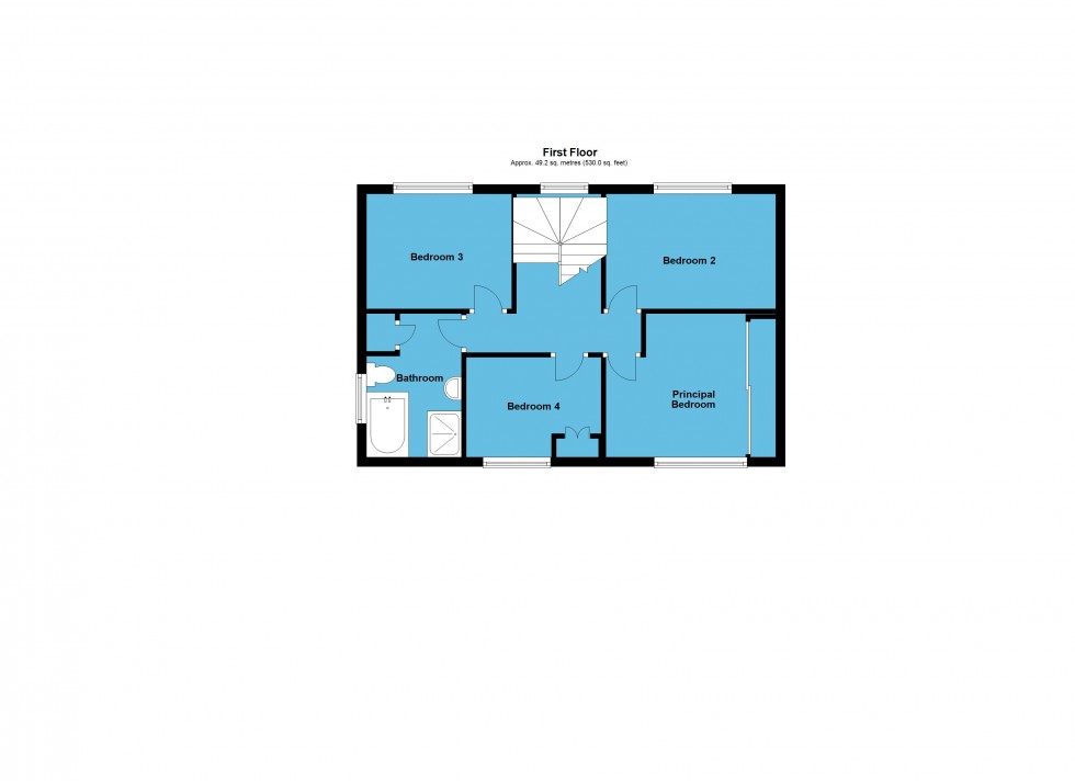 Floorplan for Marylebone Drive, Lutterworth