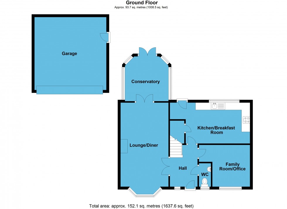 Floorplan for Tealby Close, Gilmorton