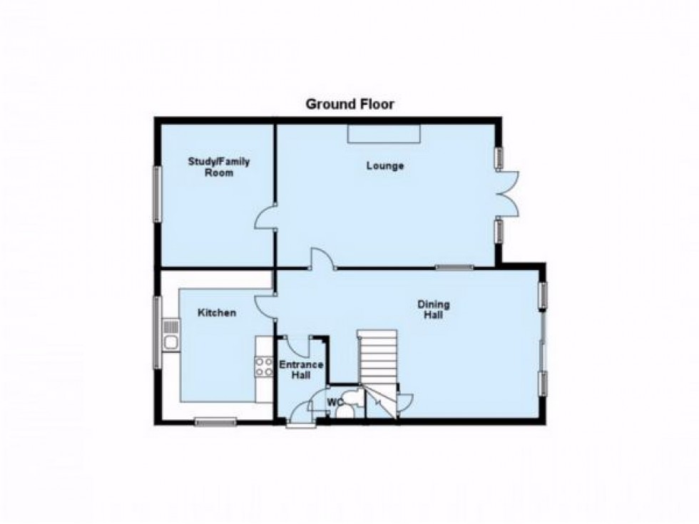 Floorplan for Main Street, Peatling Parva